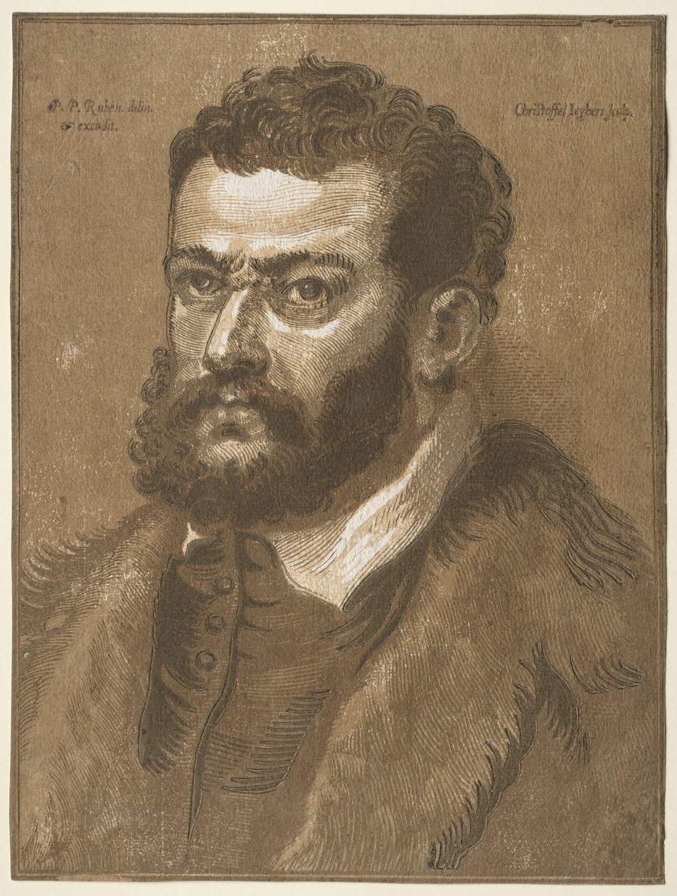 Busta vousatého muže doge Giovanni Cornaro, 1632-1636. od Christoffel Jegher