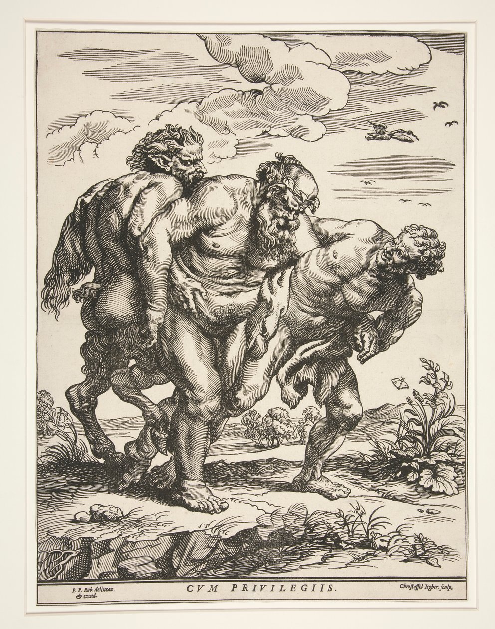 Pochod Silenus od Christoffel Jegher