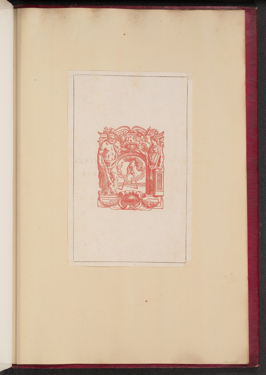 Zařízení tiskárny pro lis Plantin od Christoffel Jegher after Sir Peter Paul Rubens