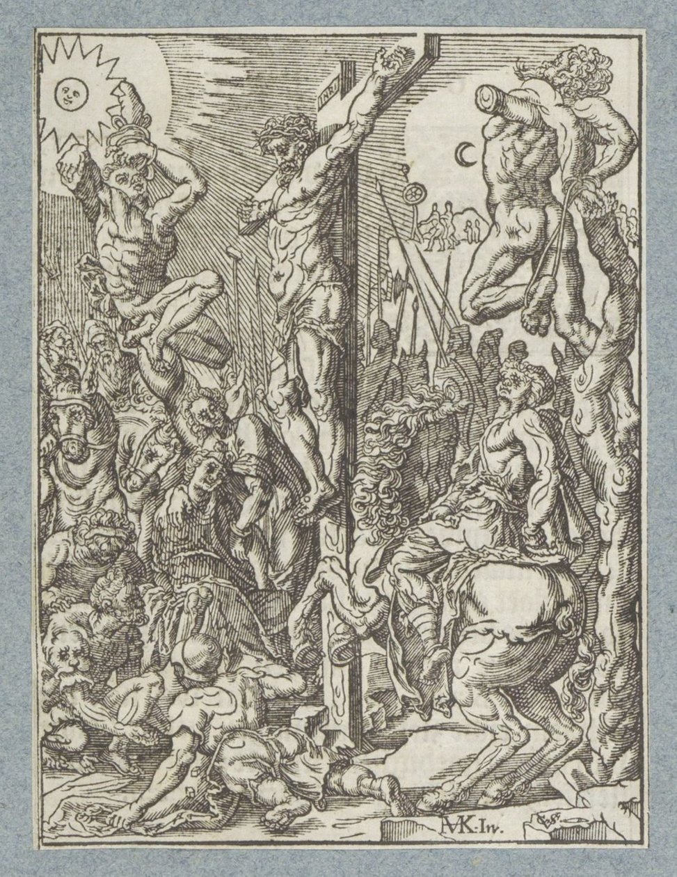 Kristus na kříži od Christoffel van Sichem (II)