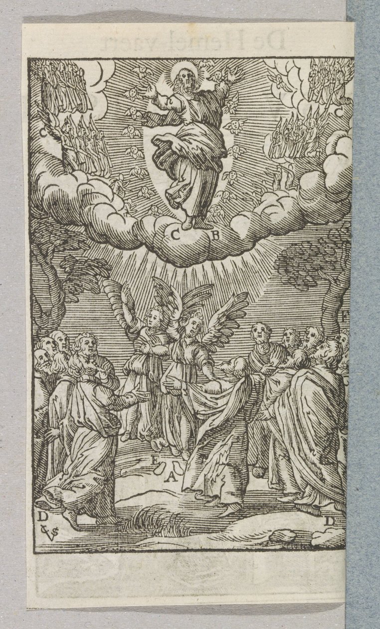 Nanebevstoupení Krista od Christoffel van Sichem (II)