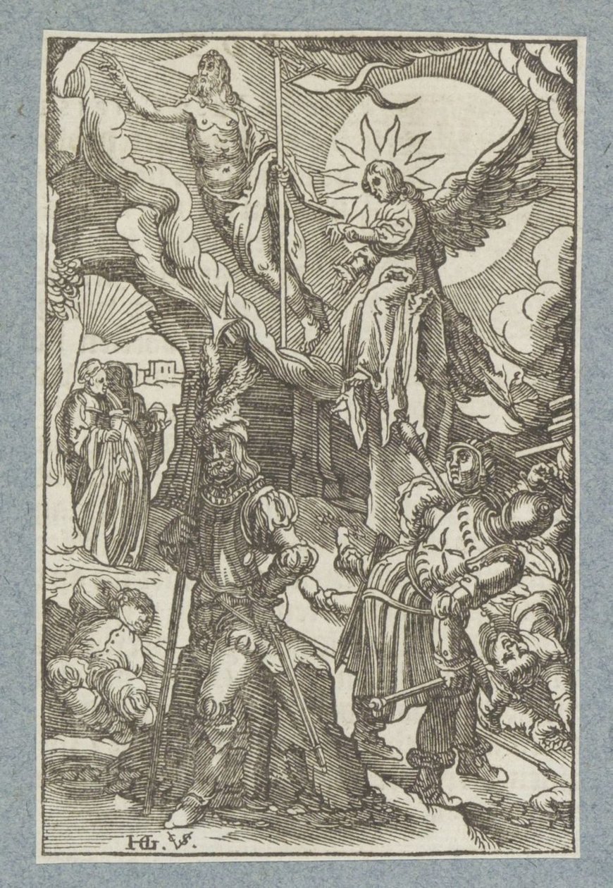 Vzkříšení Krista od Christoffel van Sichem (II)