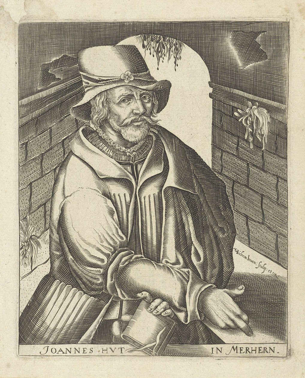 Jana Husa v Merhernu, c. 1650 od Christoffel van Sichem