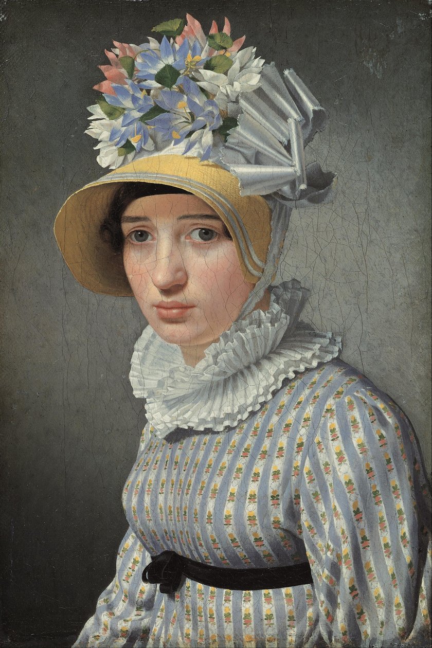Portrét modelky Maddaleny nebo Anny Marie Uhdenové od Christoffer Wilhelm Eckersberg