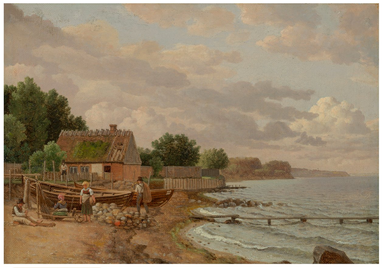 Pohled z Taarbaecku (Party from Taarbaeck) od Christoffer Wilhelm Eckersberg