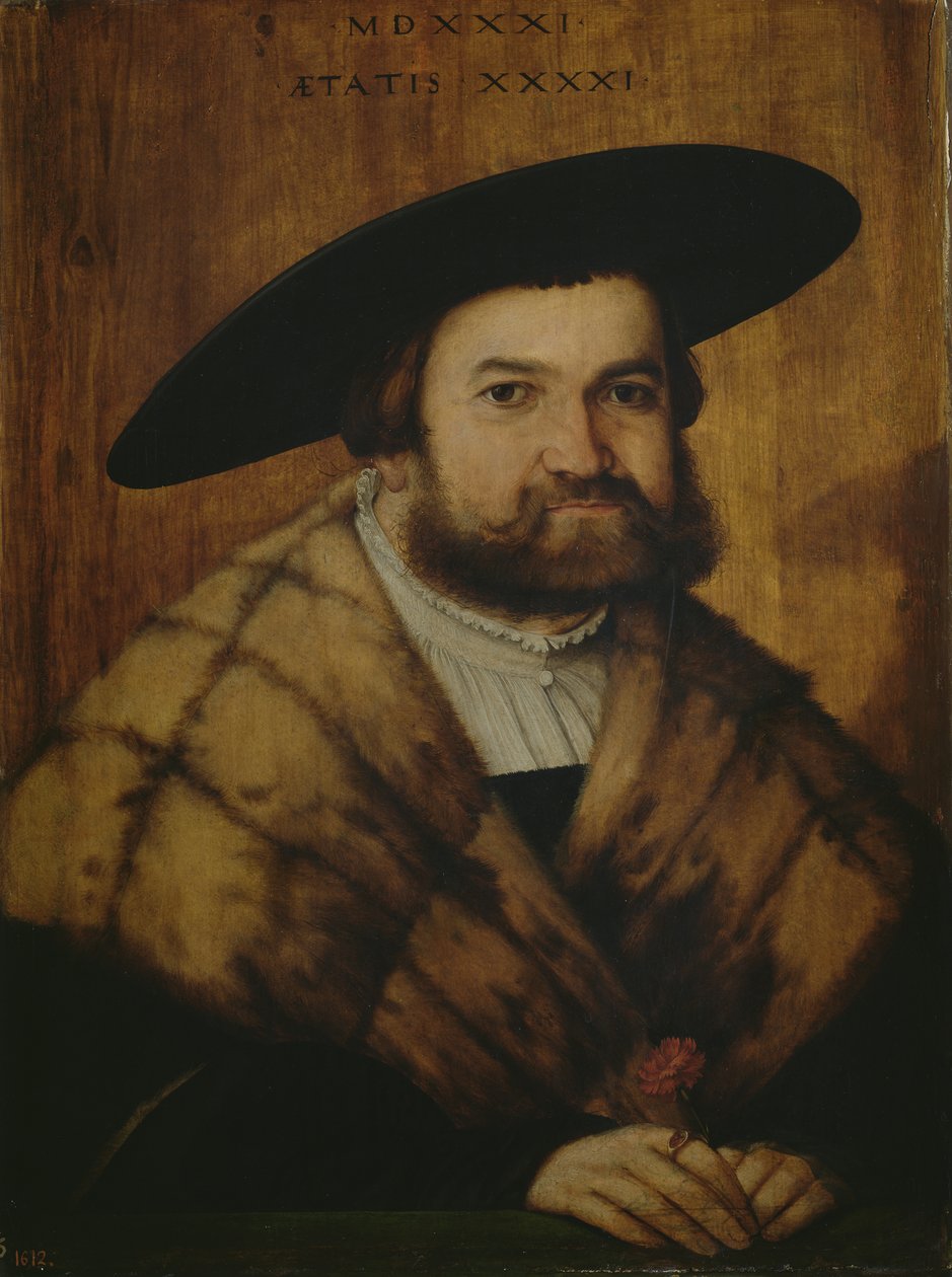 Zlatník Jorg Zurer z Augsburgu, 1531 od Christoph Amberger