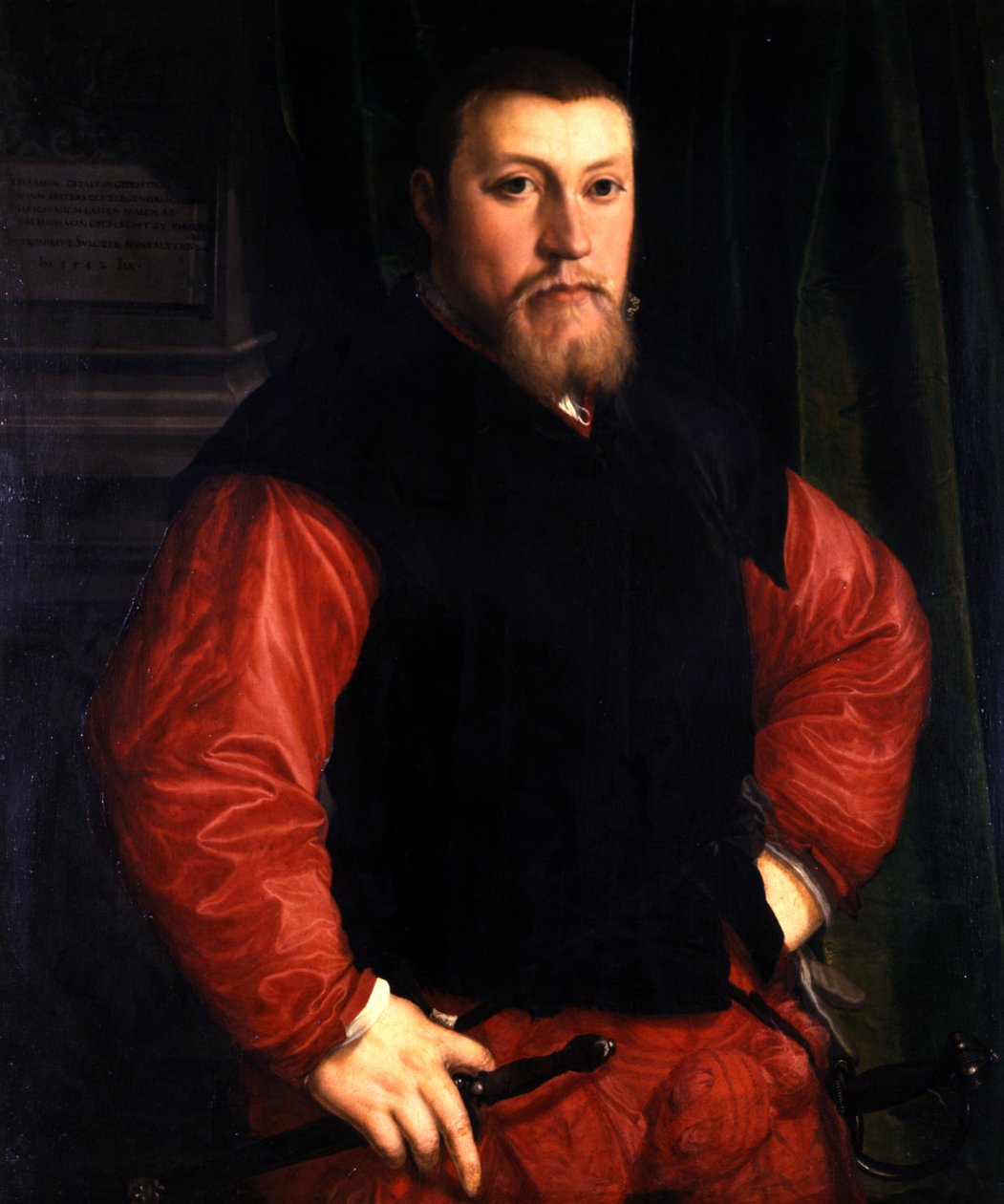 Hieronymus Sulczer, 1542 od Christoph Amberger