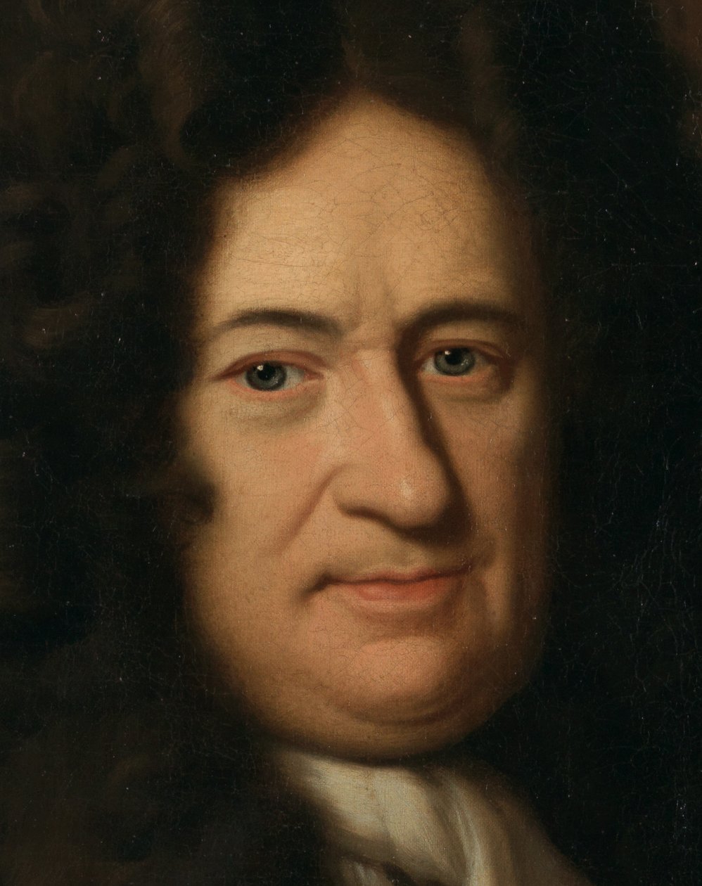 Portrét filozofa Gottfrieda Wilhelma Freiherra von Leibnize Portrét Gottfrieda Leibnize (1646-1716), německého filozofa. od Christoph Bernhard Francke