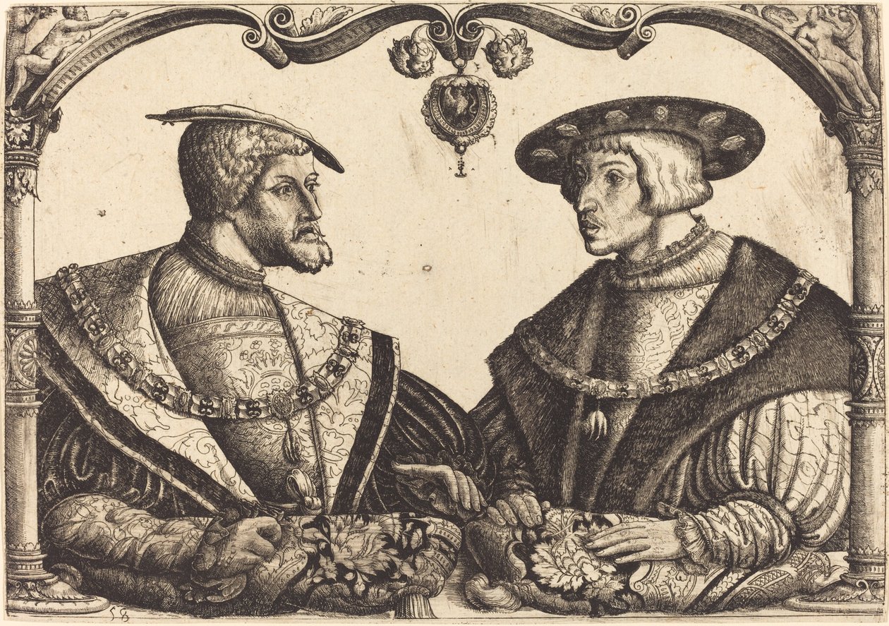 Císaři Karel V. a Ferdinand I od Christoph Bockstorfer