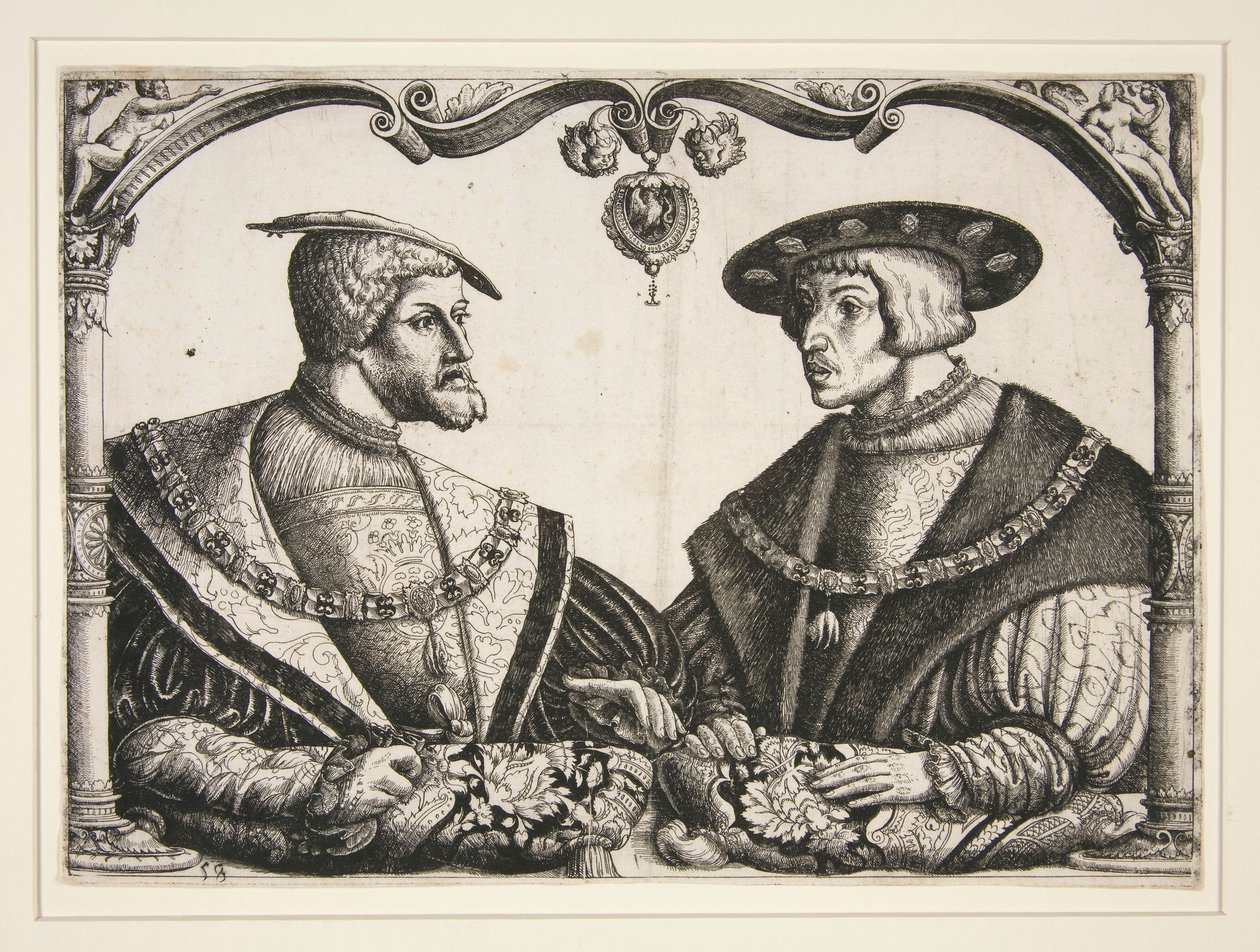 Císaři Karel V. a Ferdinand I od Christoph Bockstorffer