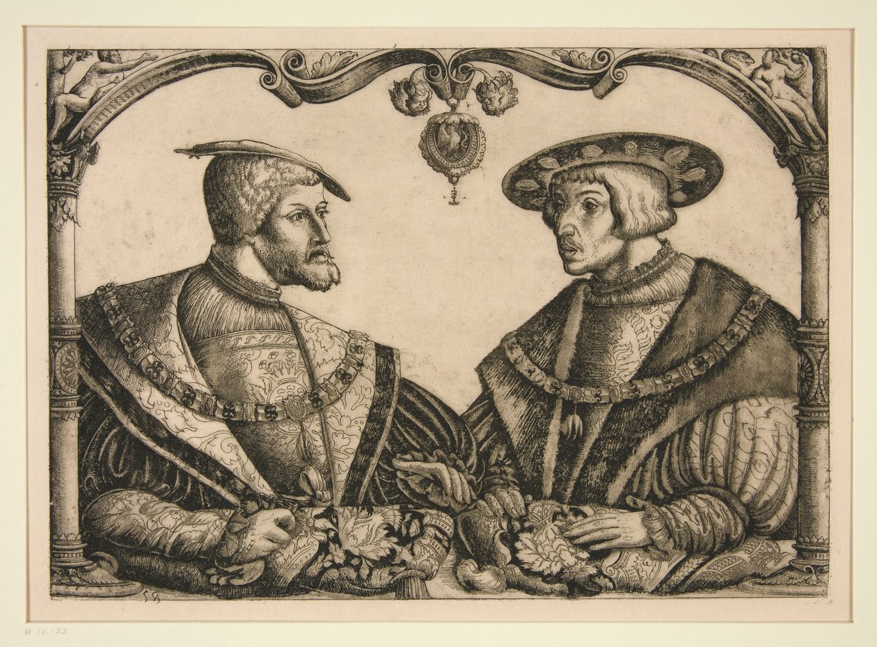 Císaři Karel V. a Ferdinand I od Christoph Bockstorffer