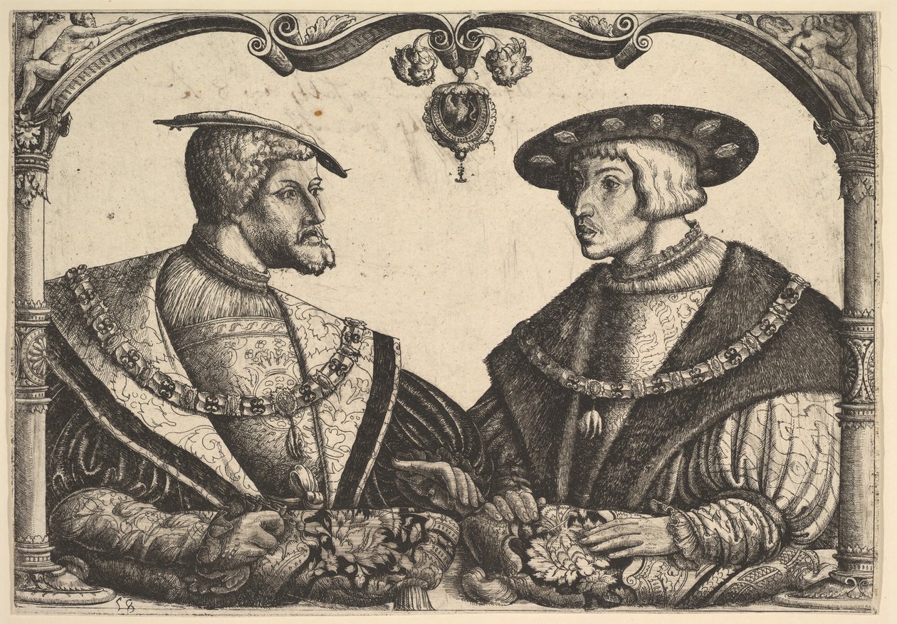 Císaři Karel V. a Ferdinand I., ca. 1531. od Christoph Bockstorffer