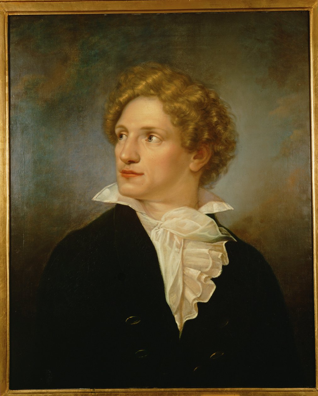 Básník Ferdinand Raimund ... (malba na plátně) od Christoph Frank