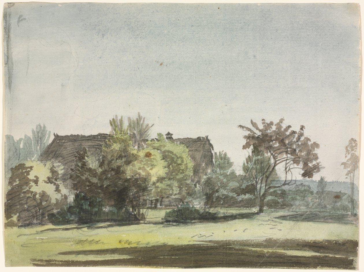 Statek za stromy, c. 1790. od Christoph Nathe