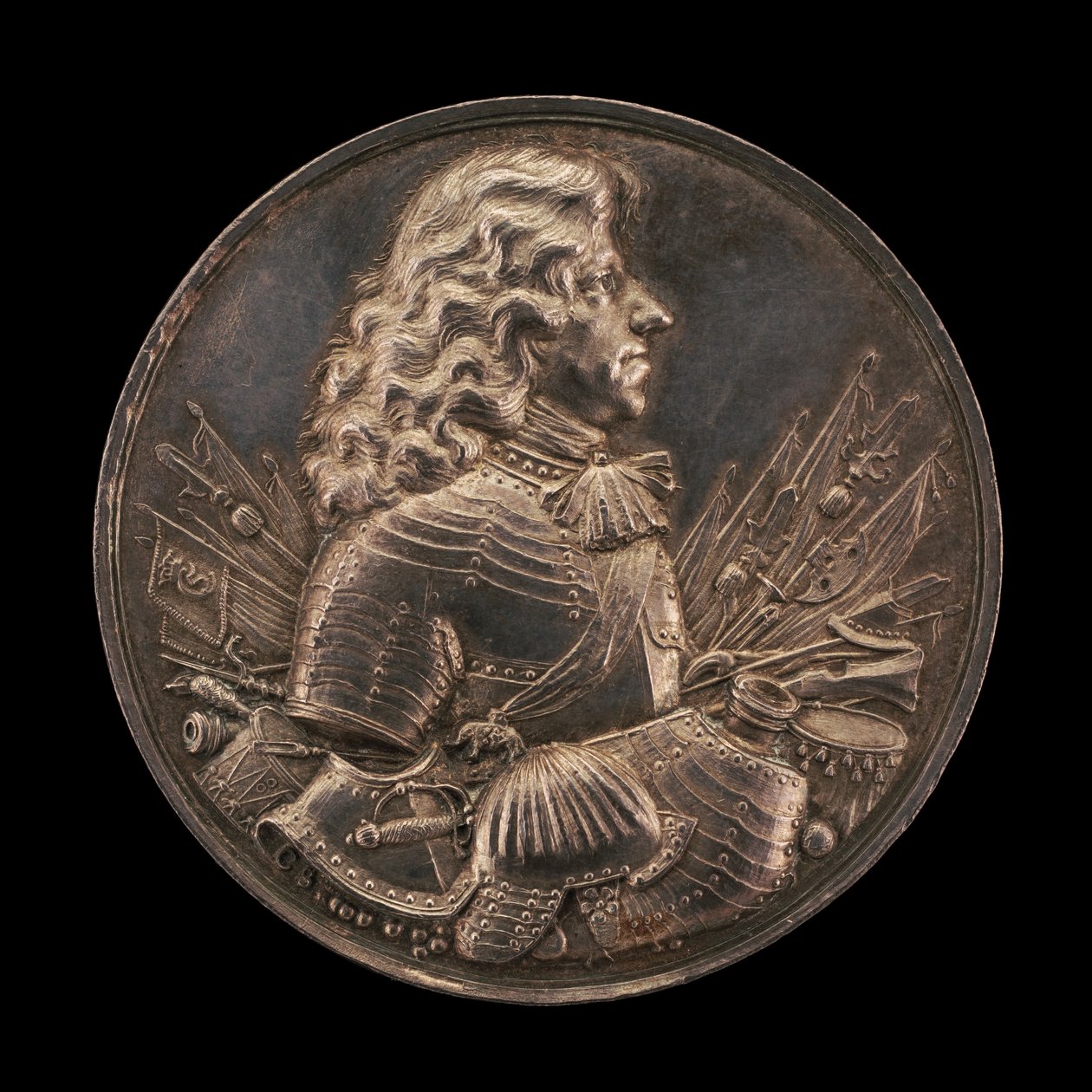 Velký kurfiřt nebo Don Johann Rakouský [avers], 1676. od Christoph Sucro