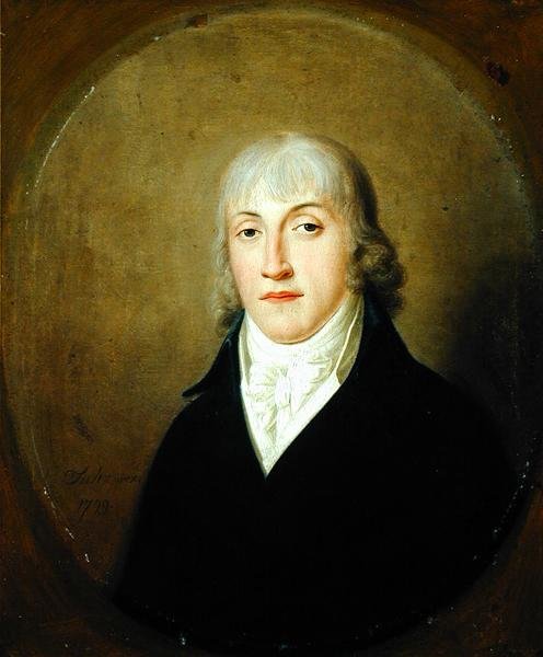 Portrét gentlemana, 1799 od Christoph Suhr