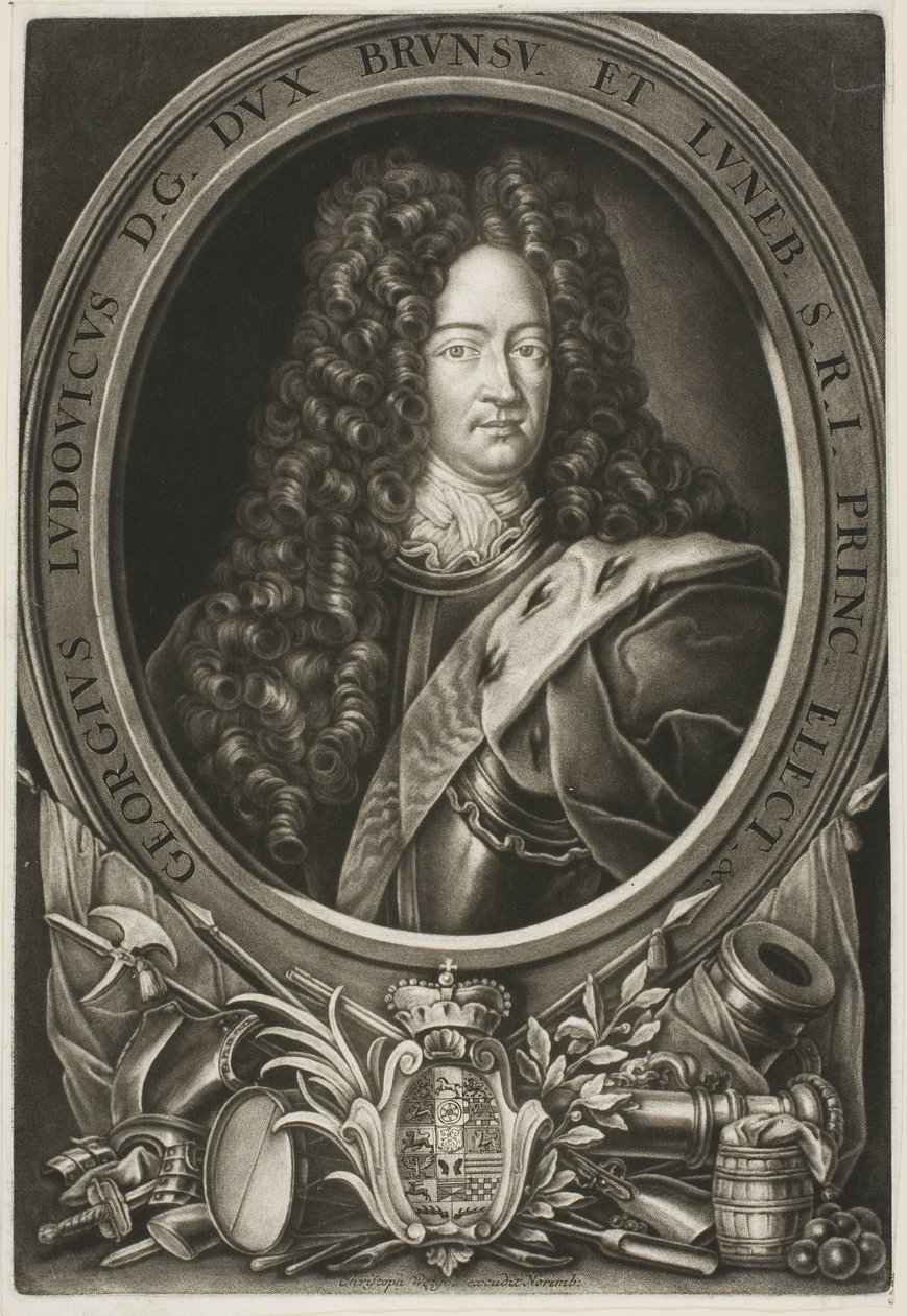 Georg Ludwig, vévoda brunšvický od Christoph Weigel