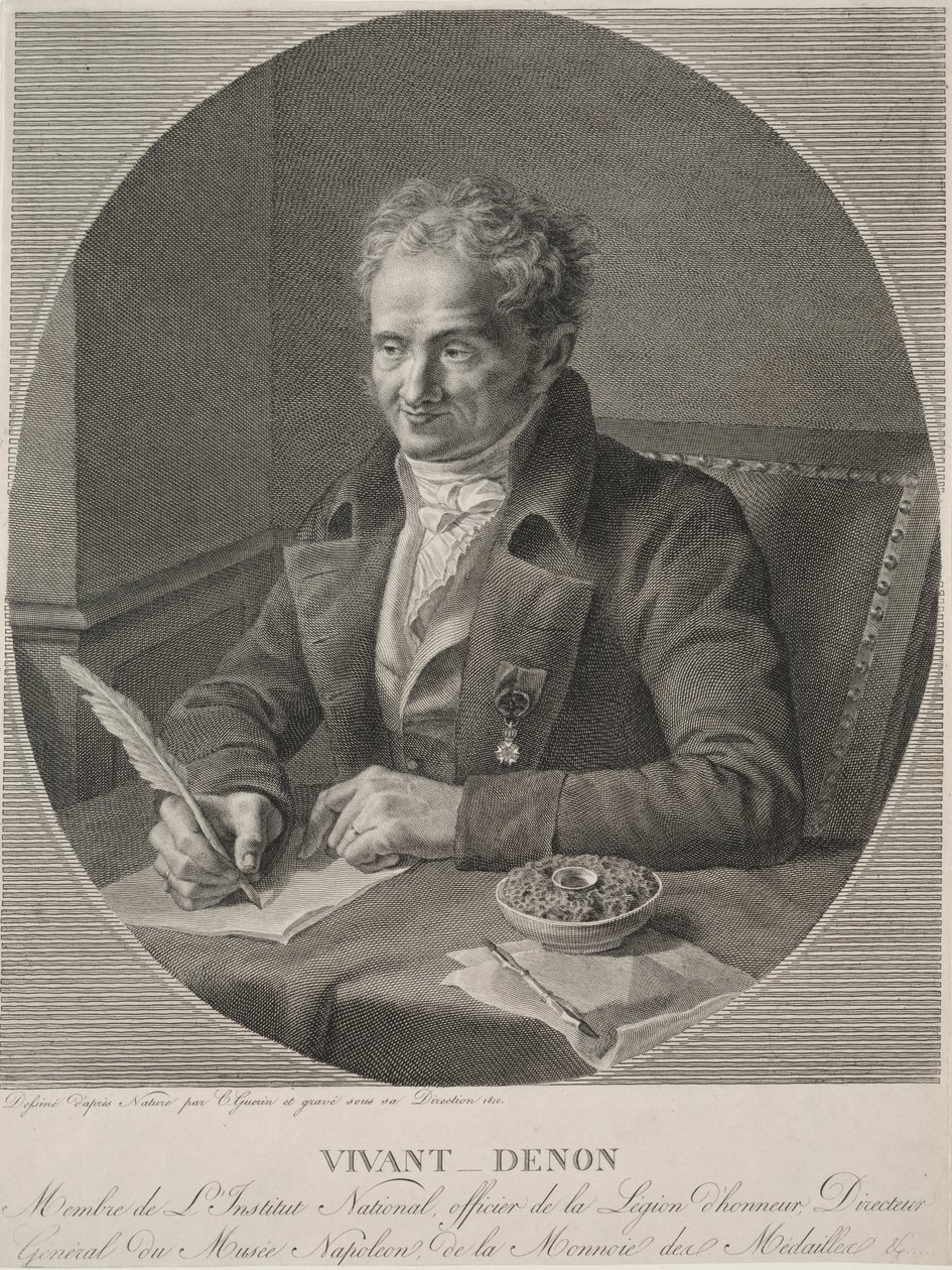 Dominique Vivant-Denon, 1810. od Christophe Guerin