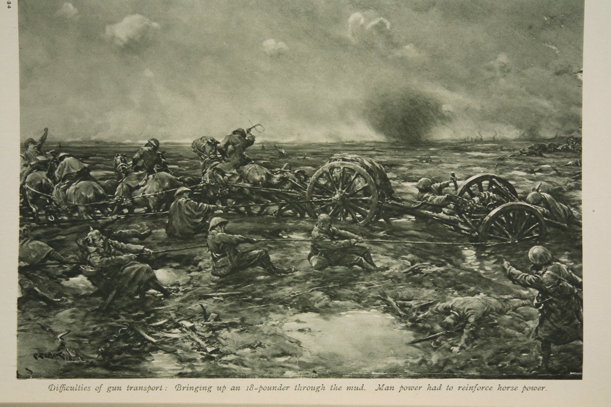 Obtíže transportu děl, 1914-19 od Christopher Clark