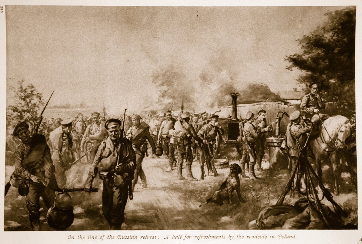 Na linii ruského ústupu: zastávka na občerstvení u silnice v Polsku, 1914-19 od Christopher Clark