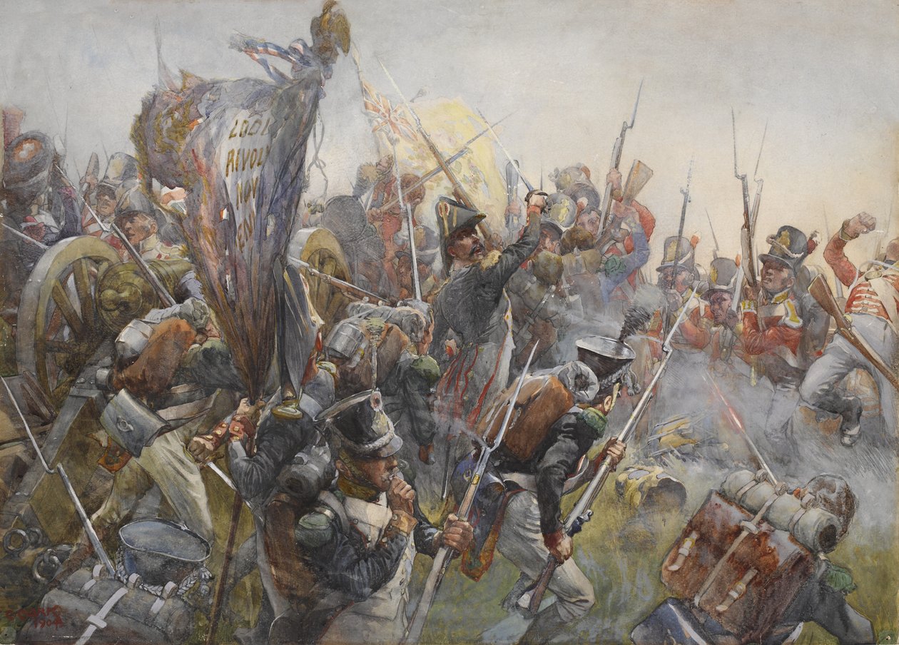 88. noha v bitvě u Salamanky, 1812, 1904 od Christopher Clark