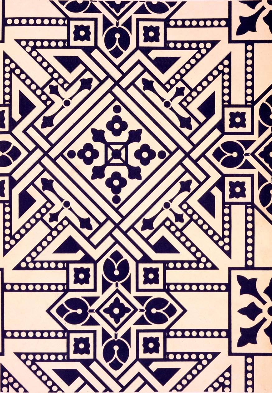 Ilustrace ze „Studies in Design“ od Christophera Dressera, vydané v roce 1876 od Christopher Dresser