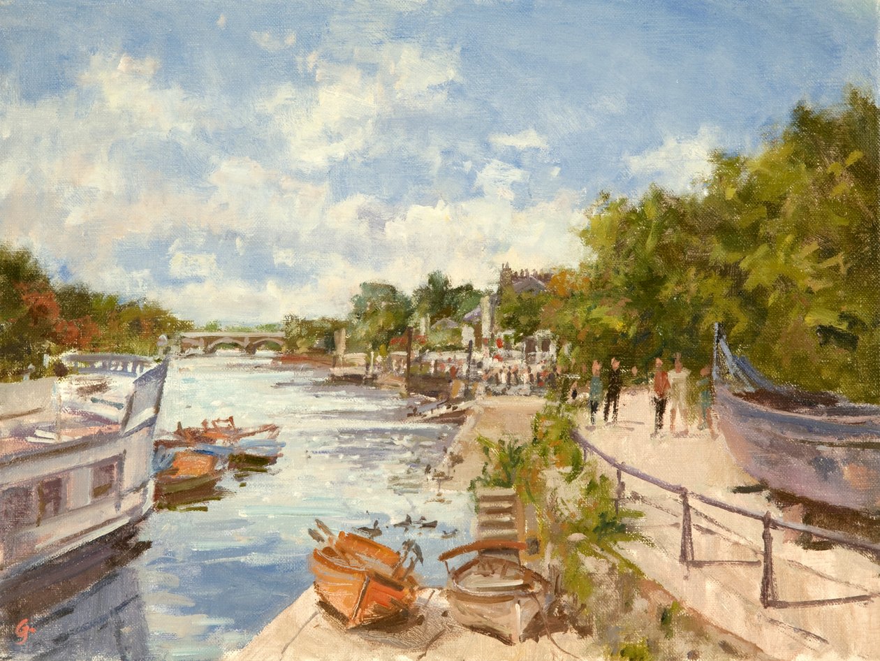Temže v Richmondu, 2012 od Christopher Glanville