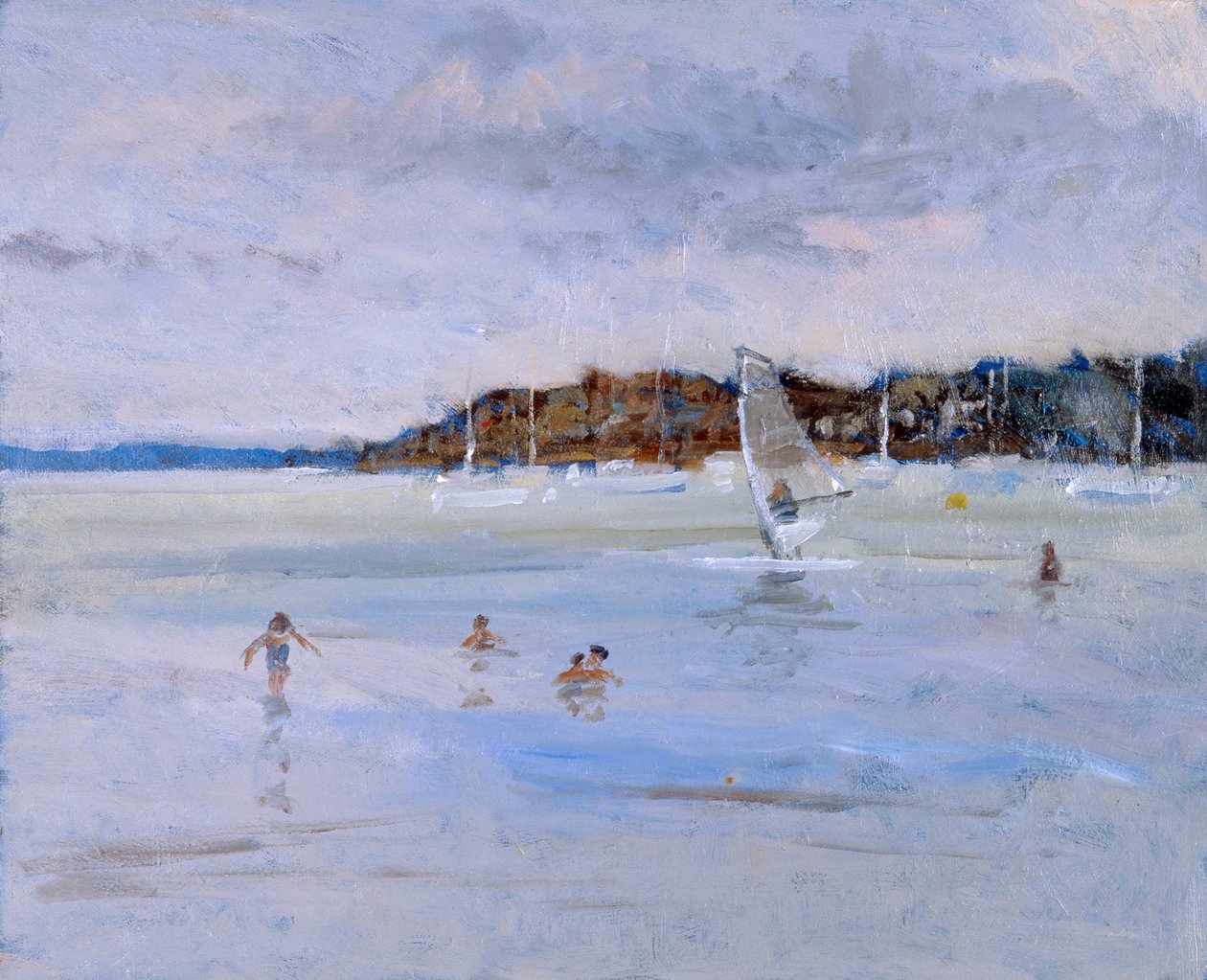 Surfař a koupání od Christopher Glanville
