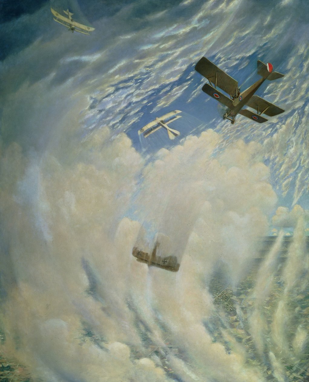 Válka ve vzduchu, 1918 od Christopher Richard Wynne Nevinson