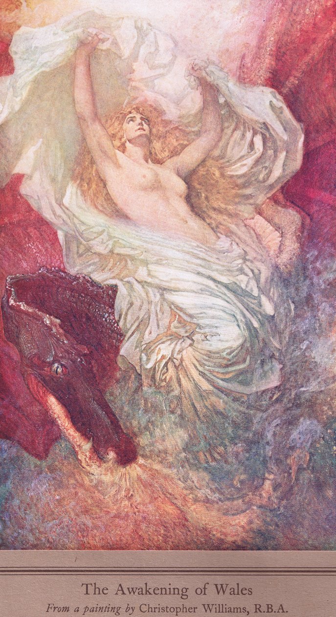 The Awakening of Wales, c.1915 od Christopher Williams