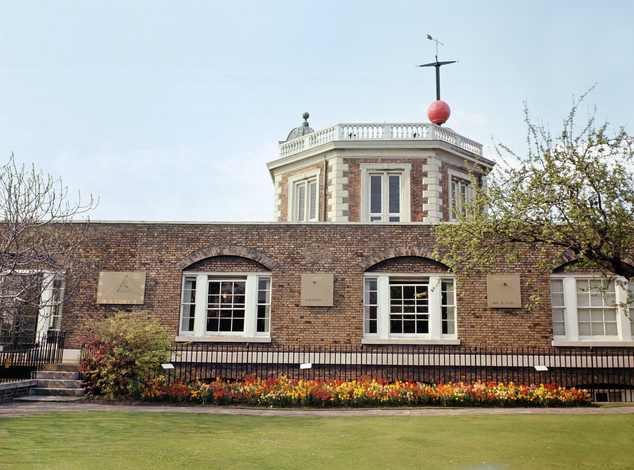 Pohled na exteriér, postavený 1675 od Christopher Wren