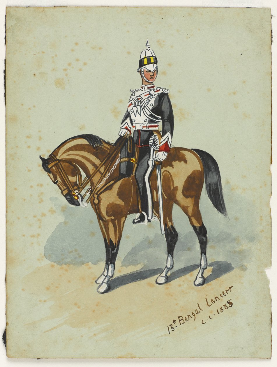 13th Bengal Lancers, cca 1914 od Christopher Clark