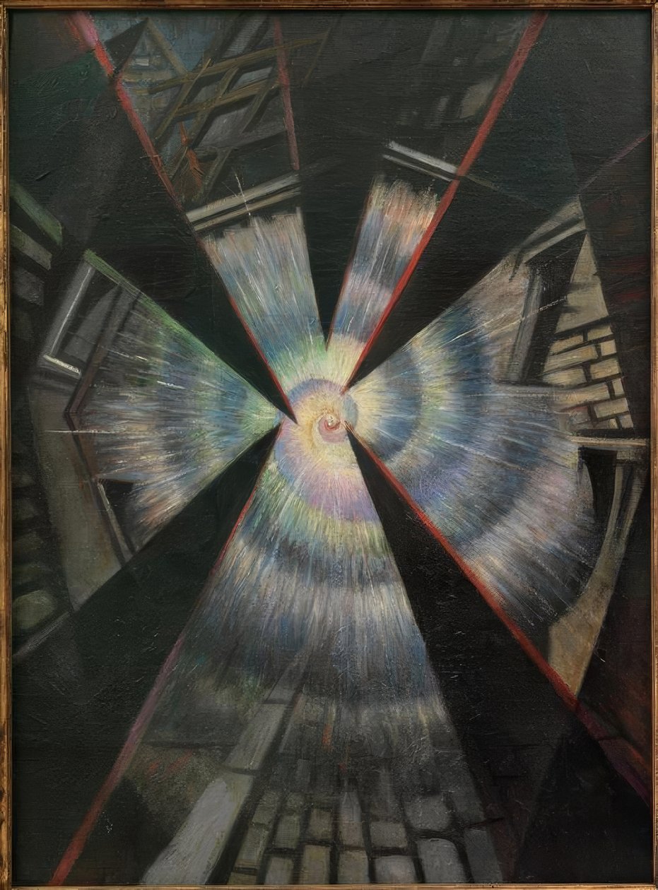 Prasklá skořápka od Christopher Richard Wynne Nevinson