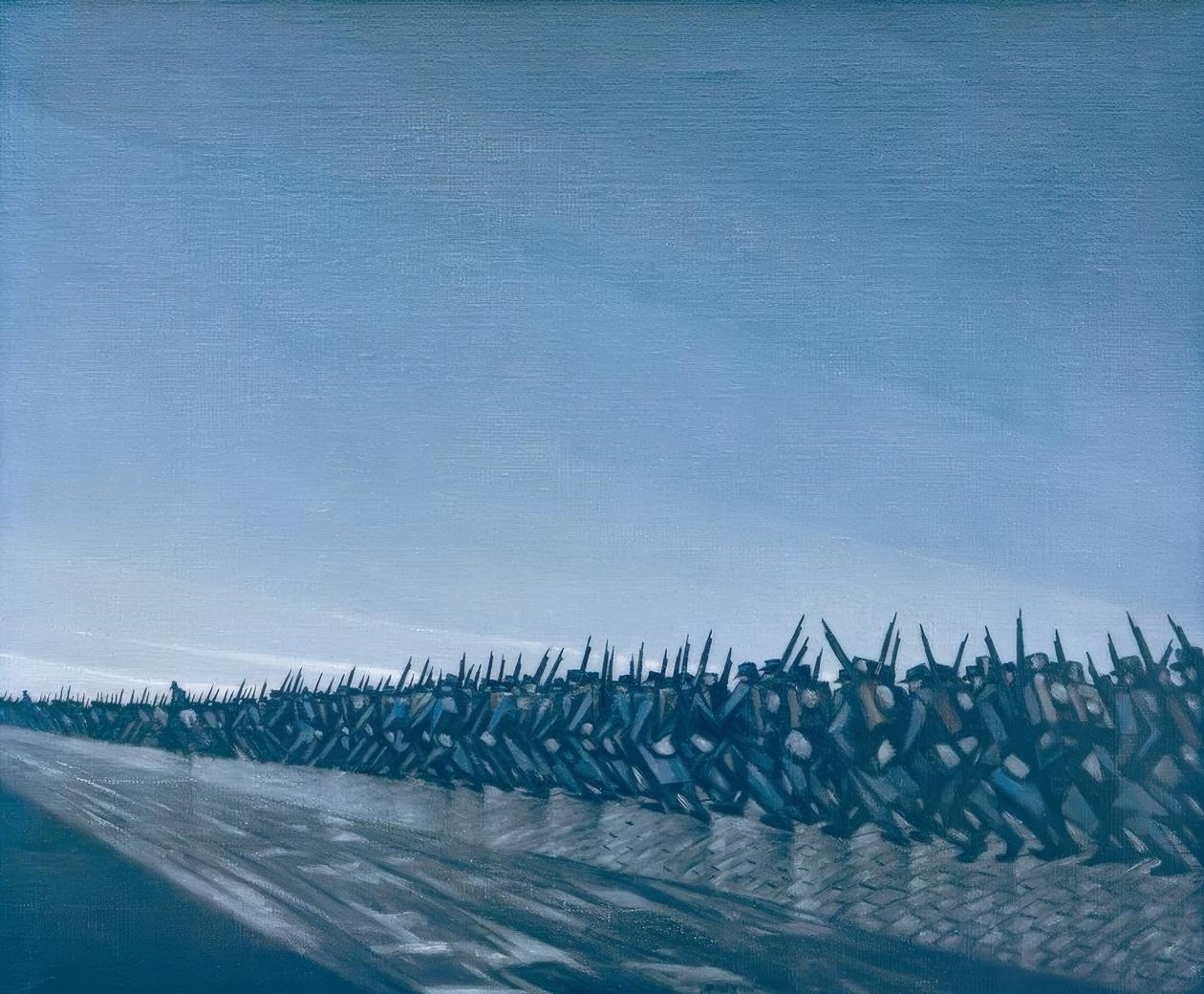 Sloupec na březen od Christopher Richard Wynne Nevinson