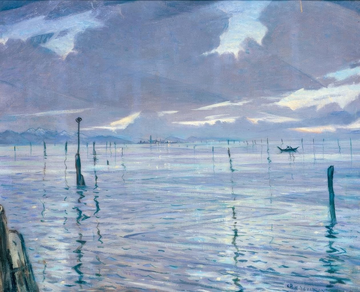 Torcello, Benátky) od Christopher Richard Wynne Nevinson