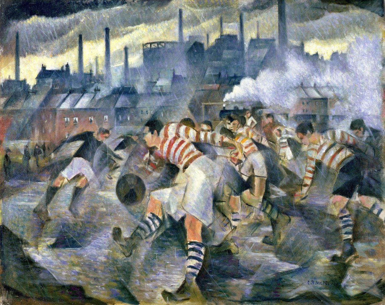 Každé zimní odpoledne v Anglii od Christopher Richard Wynne Nevinson