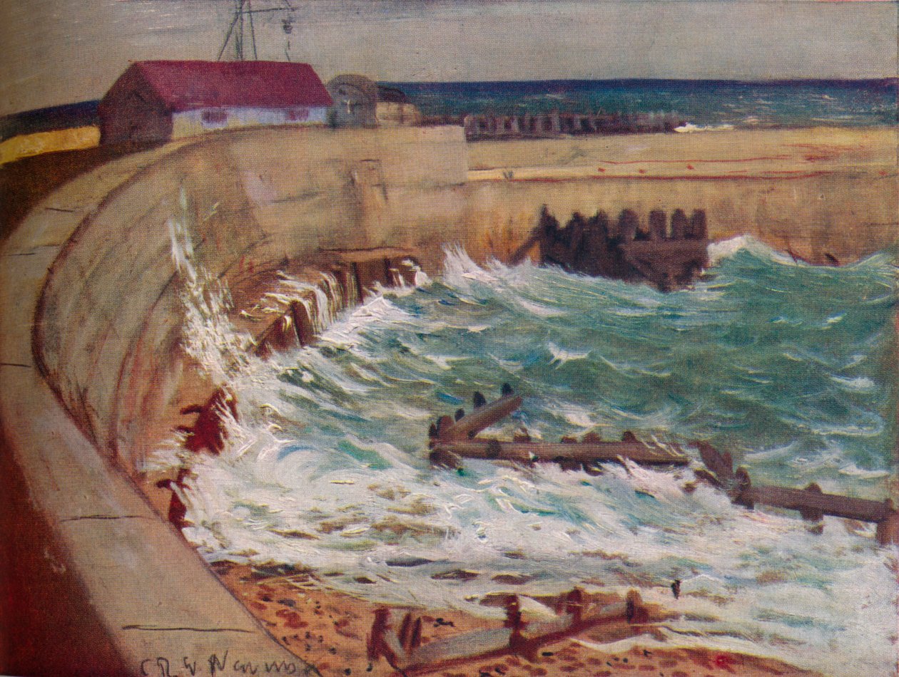 Příliv, West Bay, c1930 od Christopher Richard Wynne Nevinson