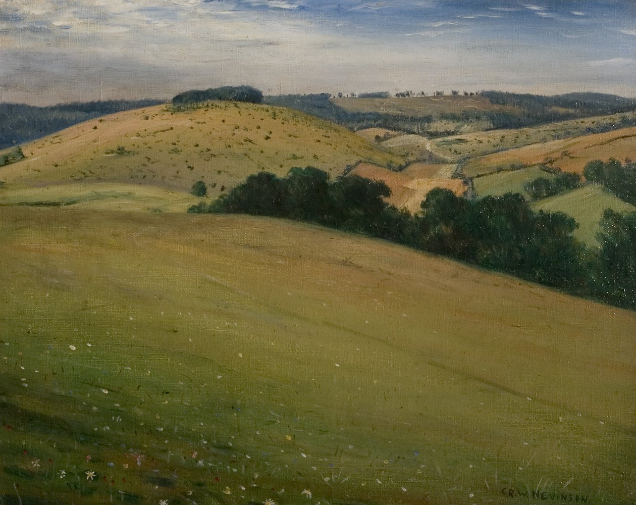 Léto v Downs, 1946 od Christopher Richard Wynne Nevinson
