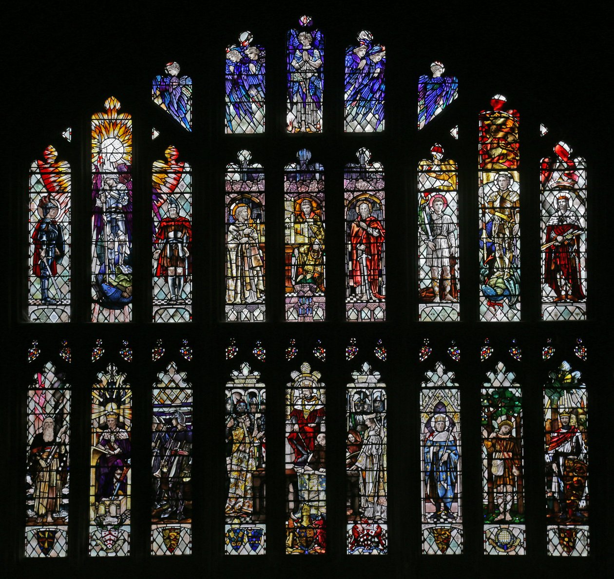 The Spirit of God: Chapter House window od Christophera Whalla, 1903 od Christopher Whall