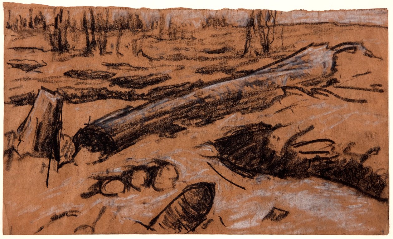 Padlý strom, c1914. od Christopher Williams