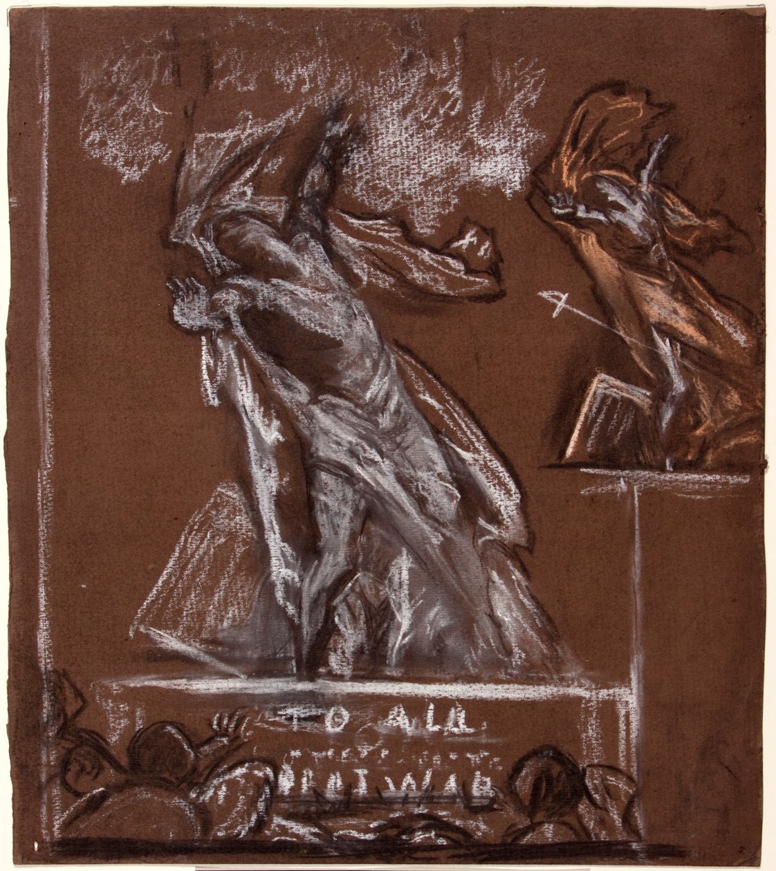 Figurální studie pro válečný památník, c1920. od Christopher Williams