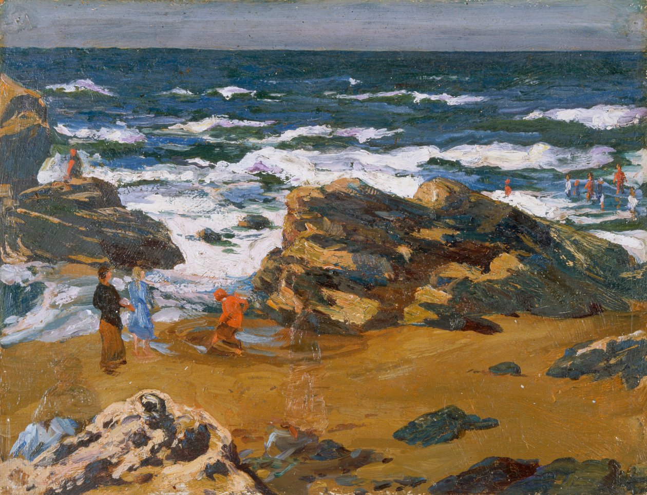 "Llangranog, svěží ráno", 1893-1934 od Christopher Williams