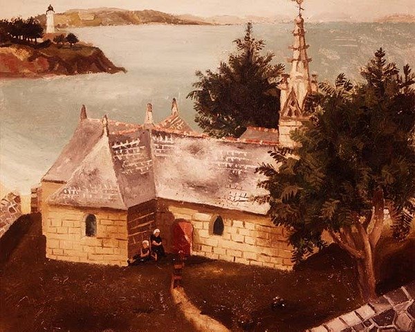 Kostel v La Tremouille, Trebout od Christopher Wood