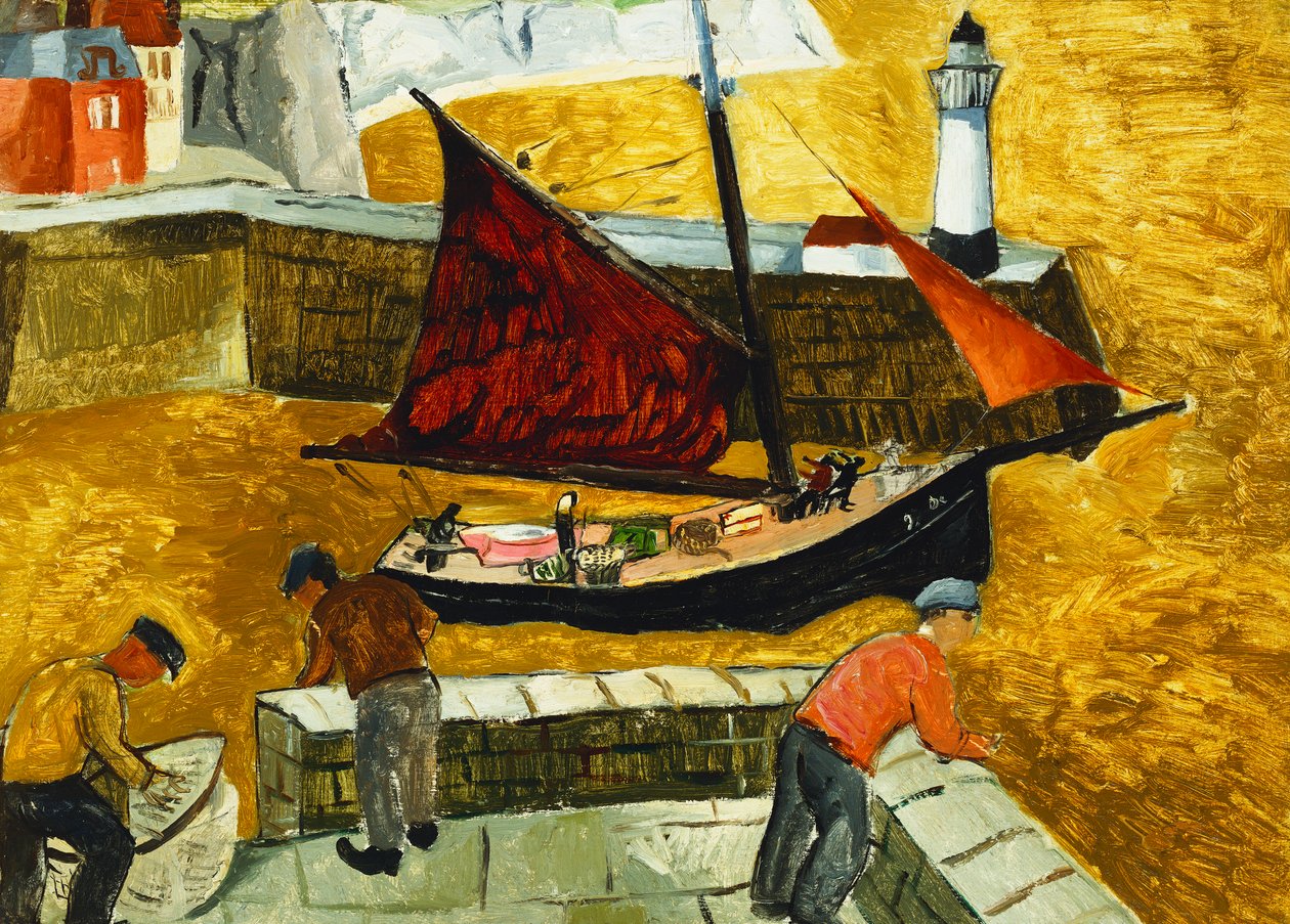 Myší díra, Cornwall od Christopher Wood