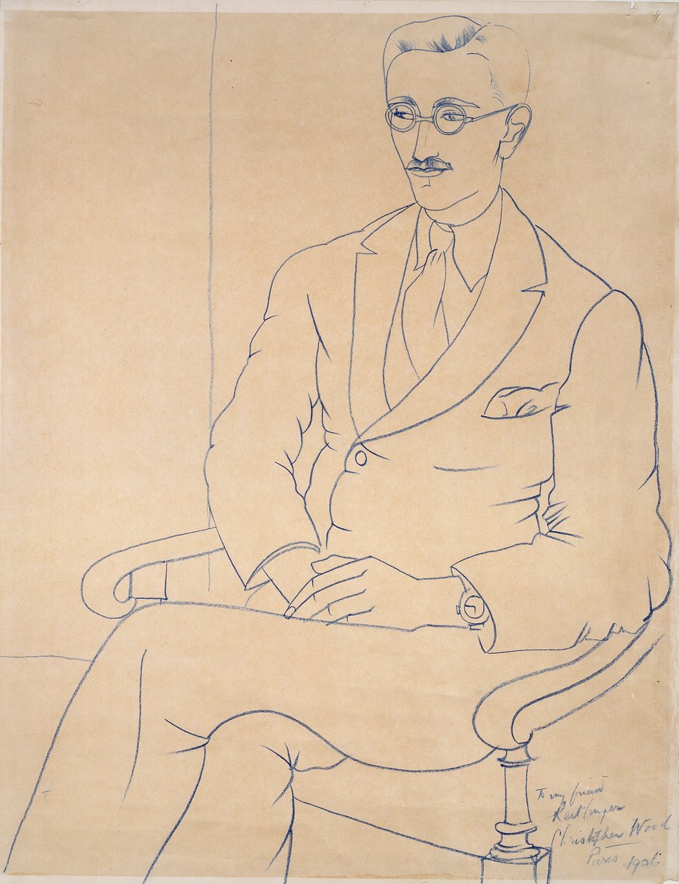 Portrét Geralda Reitlingera, 1926 od Christopher Wood
