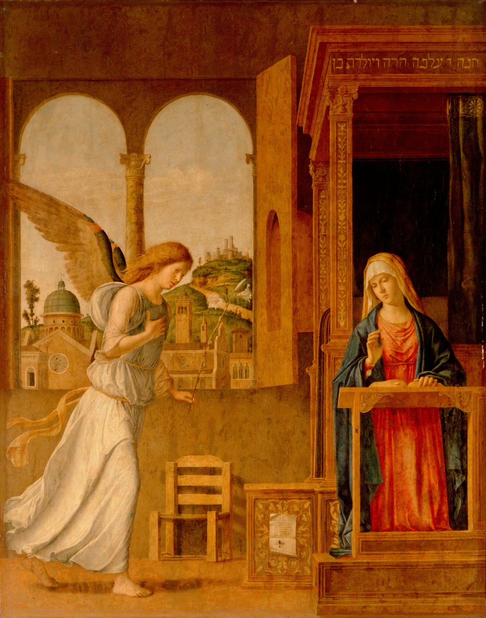 Zvěstování od Cima da Conegliano  