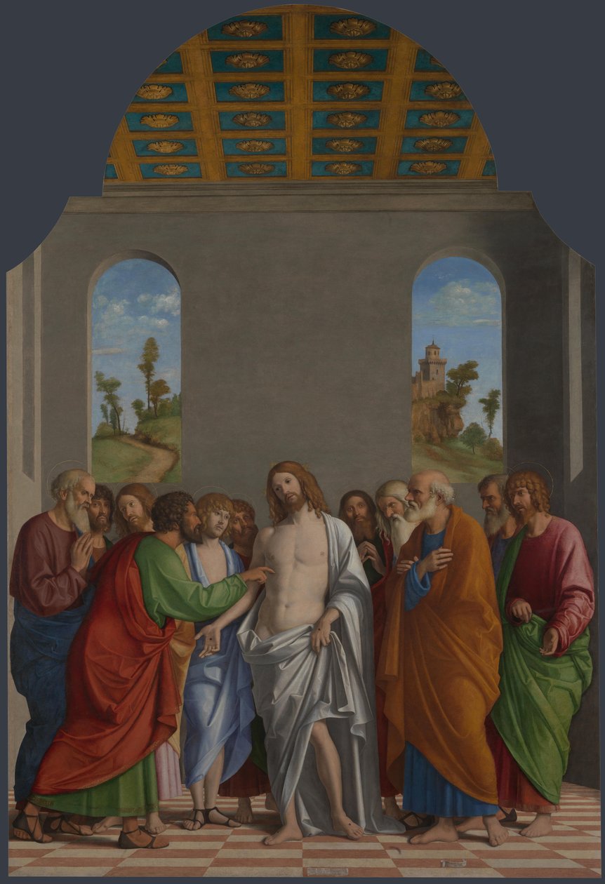 Neuvěřitelný svatého Tomáše od Cima da Conegliano
