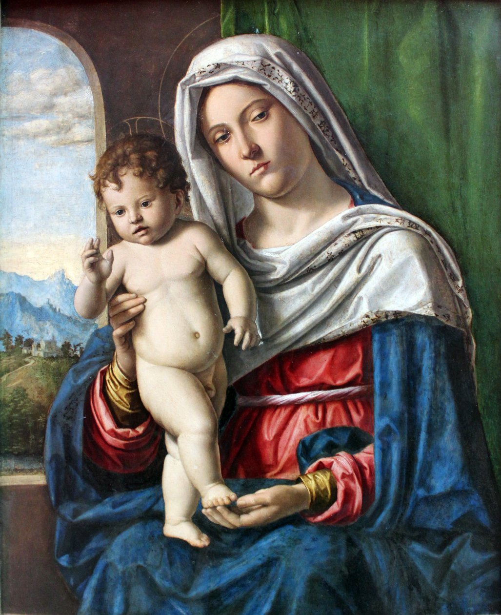 Madonna a dítě od Cima da Conegliano