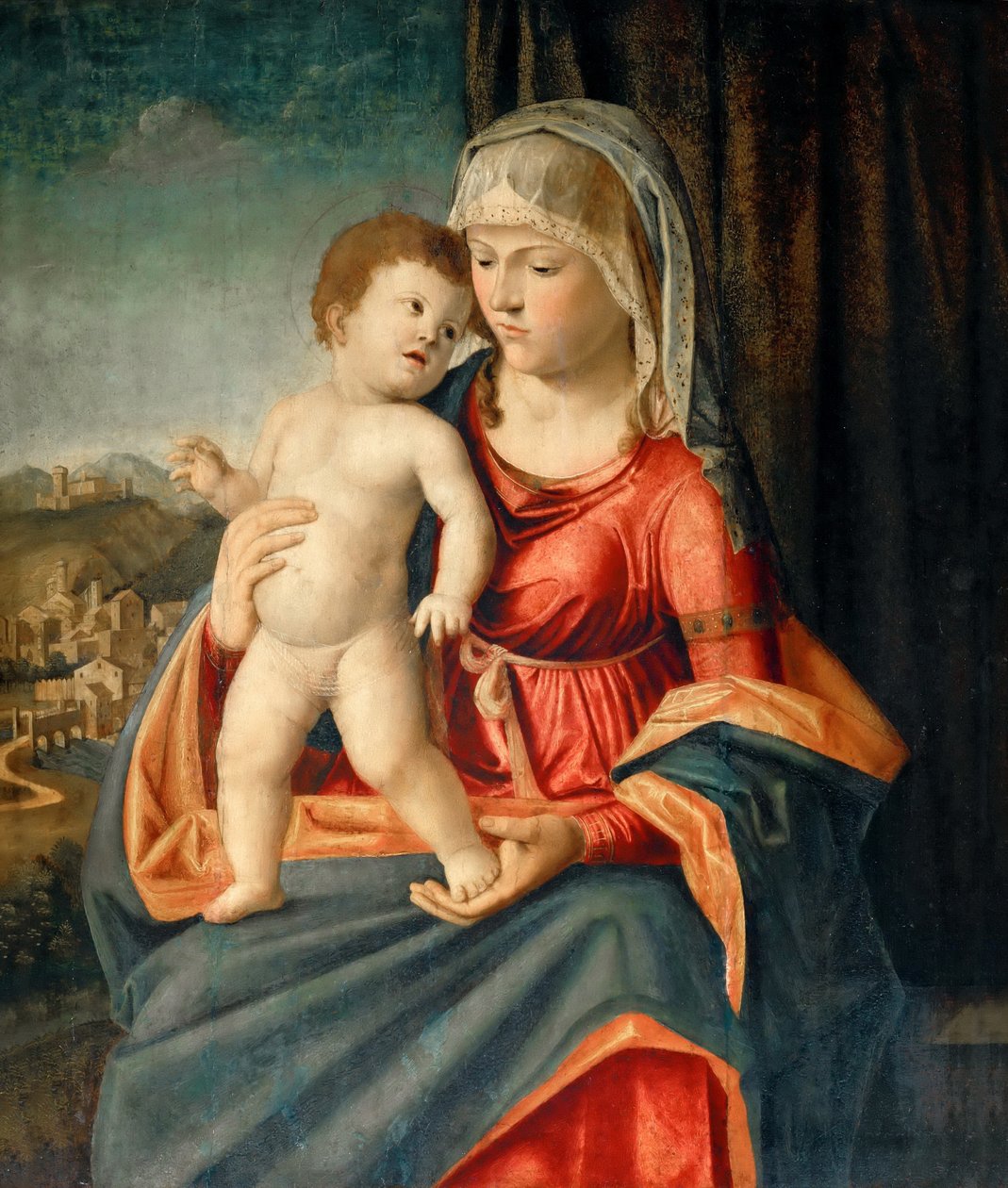 Madonna a dítě od Cima da Conegliano