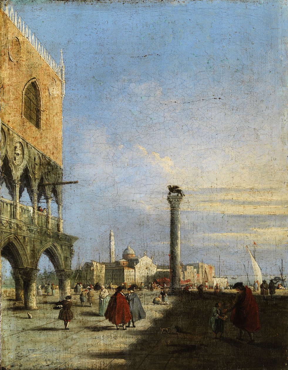 Náměstí svatého Marka od Francesco circle of Guardi